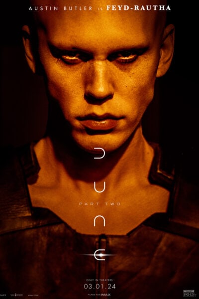 dune 2 character poster Austin butler